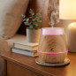 120ml Aromatherapy Humidifier | Essential Oil Diffuser with LED Light | 11.7 x 16cm | Timer Up to 6 Hours