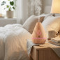 Humidificateur d'aromathérapie 120 ml | Diffuseur d'huiles essentielles avec lumière LED | 11,7 x 16 cm | Minuterie jusqu'à 6 he