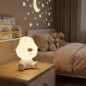 Kids Dog Night Light | Rechargeable LED with 8 Light Modes | Magical Atmosphere for Bedrooms