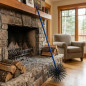 7m Chimney Sweeping Kit with 25cm Nylon Hose | Cleaning Flues and Chimneys