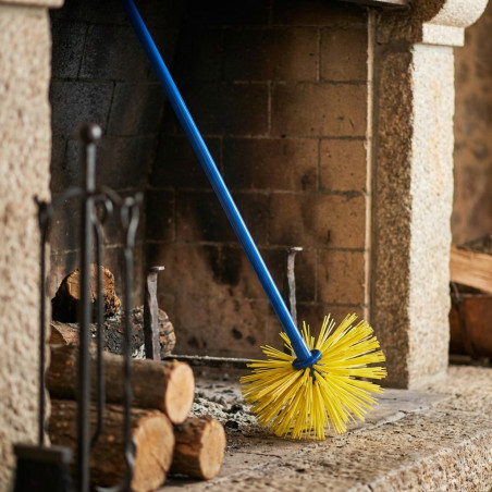 Kit Deshollinador Chimenea 7 m con Erizo Nylon 20 cm | Limpieza Conductos y Chimeneas