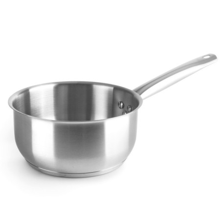 Cazo Recto 24 cm Acero Inoxidable Lacor | Para Todo Tipo de Cocinas | Capacidad 4,2 L y Alto 9,5 cm | Apto para Lavavajillas