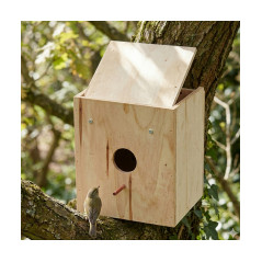 2 Stück Vogelkäfig aus Holz. Maße 25x15x15 cm