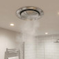 Griglia di ventilazione rotonda regolabile in acciaio inox Ø100 mm | Griglia regolabile per condotti ed estrazione aria