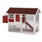 Budapest wooden chicken coop 171x81x110 cm