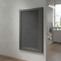 Grille de ventilation métallique avec cadre intégré 45 x 15 cm Gris | Ventilation et conduits Grille de ventilation métallique avec cadre intégré 45 x 15 cm Gris | Ventilation et conduits