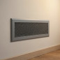 Metal Ventilation Grille with Pre-frame 20x8 cm Grey | Ventilation and Ducts