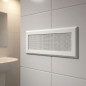 Metal Ventilation Grille with Pre-frame 20x8 cm White | Ventilation and Ducts Metal Ventilation Grille with Pre-frame 20x8 cm White | Ventilation and Ducts
