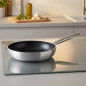 Lacor 32cm Aluminum Frying Pan | Suitable for Ceramic, Electric, and Gas Hobs | Non-Stick Coating | Ergonomic Handle