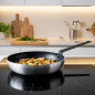 Lacor 28cm Aluminum Frying Pan | Suitable for Ceramic, Electric, and Gas Hobs | Non-Stick Coating | Ergonomic Handle