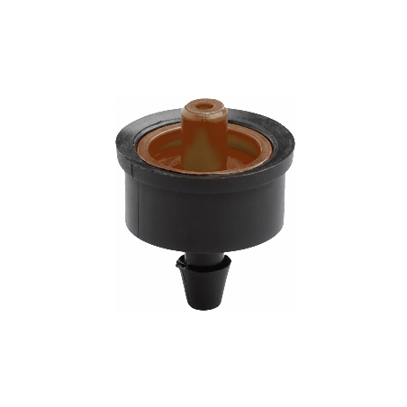 200 x Self-compensating dripper 4 liters/hour non-removable, black