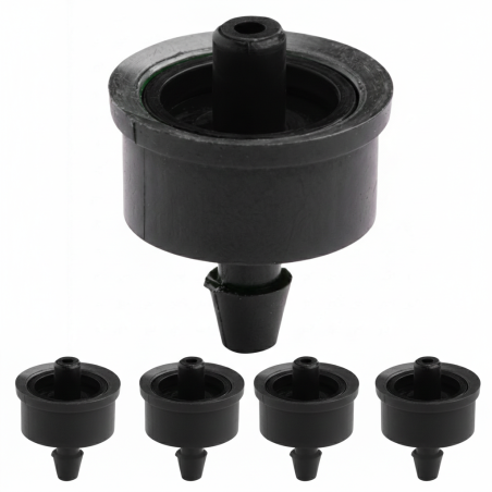 Gotero Autocompensante No Desmontable 8 Litros | Pack 1000 Goteros Autocompensantes para Riego por Goteo