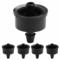 1000 x Self-compensating dripper 8 liters/hour non-removable, black