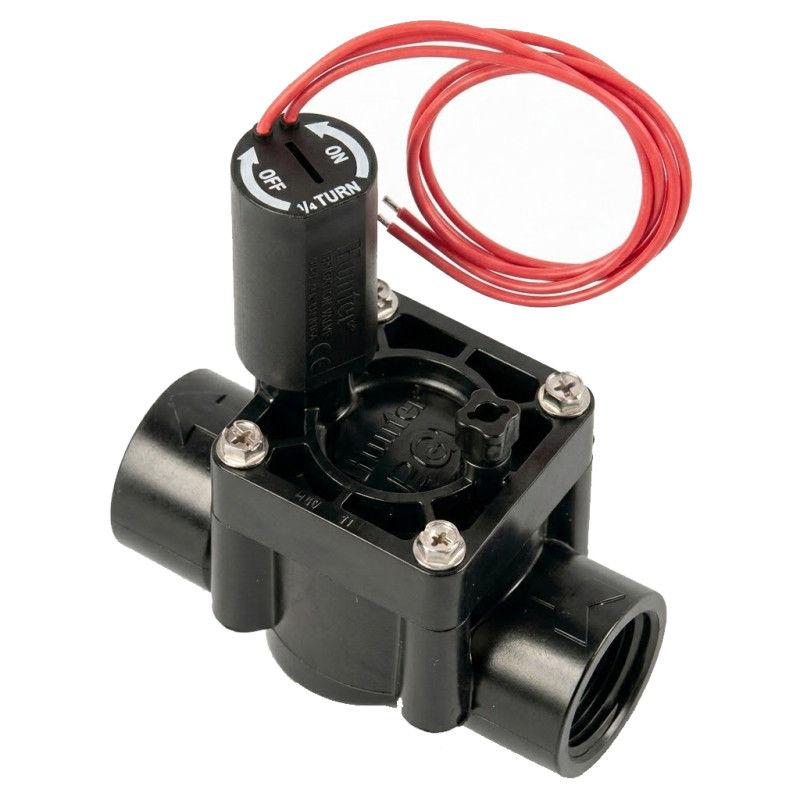 Electrovalvula de Riego 1" PGV100 Hunter | Electroválvula Jardin 24V | Valvula de Riego para Programador Electrico