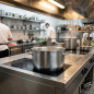 Lacor 36cm Stainless Steel Casserole Dish without Lid | Suitable for All Stovetops | 14.7L Capacity | Dishwasher Safe