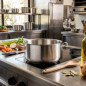 Lacor 36cm Stainless Steel Casserole Dish without Lid | Suitable for All Stovetops | 14.7L Capacity | Dishwasher Safe
