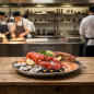 Vassoio per frutti di mare in acciaio inossidabile Lacor da 50 cm | Vassoio per frutti di mare | Cucina per catering | Lavabile Vassoio per frutti di mare in acciaio inossidabile Lacor da 50 cm | Vassoio per frutti di mare | Cucina per catering | Lavabile
