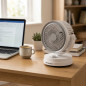 Ventilador de Sobremesa 3 Velocidades Orbegozo | Ventilador Oscilante Portatil 40W | Cabezal Inclinable Verticalmente 90º