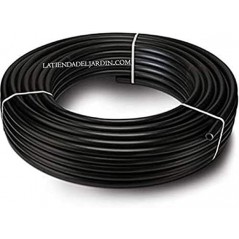 Pack of 4 Polyethylene Tees 25mm x 3/4'' Female for 25mm Polyethylene Pipe | AENOR PE Fitting | Irrigation and Plumbing Tee