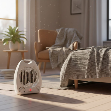 Calefactor eléctrico con dos niveles de calor