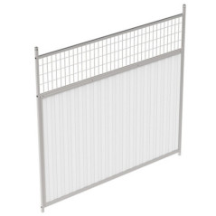 Lateral de Sandwich Mixto para Boxes para perros 200x185 cm | Perrera Canina