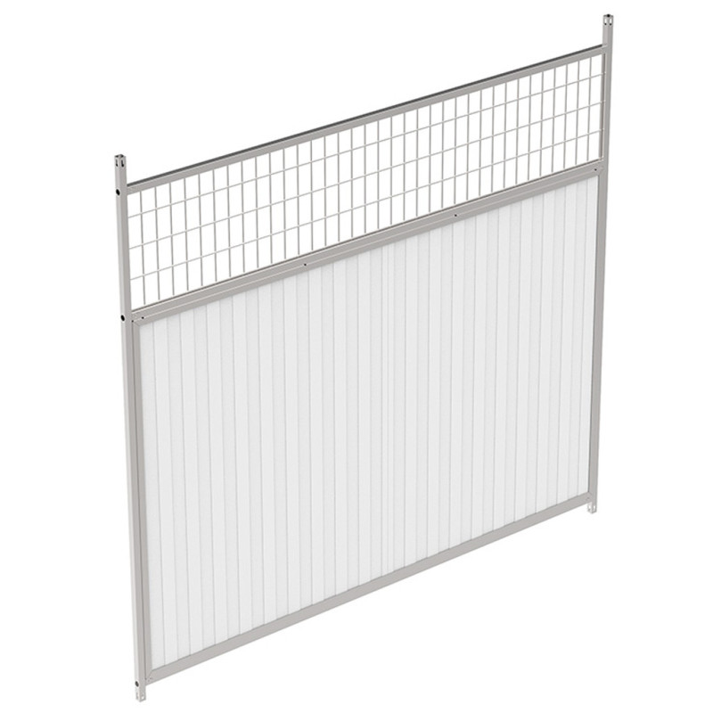 Mixed Sandwich Side Panel for Dog Kennels 200x185 cm | Dog Kennel