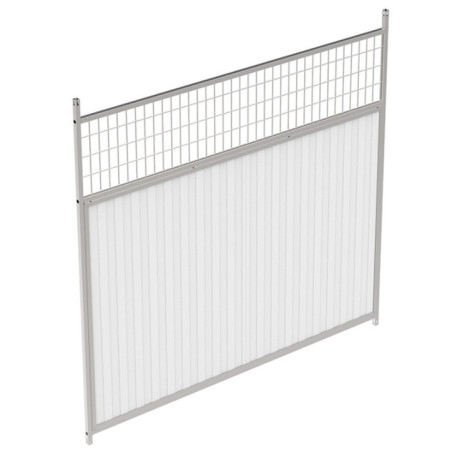 Panneau latéral mixte sandwich pour niche pour chien 200x185 cm | Niche pour chien