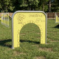 Puerta para Perros 94x15x100 cm | Obstáculo de Agility para Entrenamiento y Circuitos Caninos