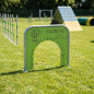 Puerta para Perros 94x15x100 cm | Obstáculo de Agility para Entrenamiento y Circuitos Caninos