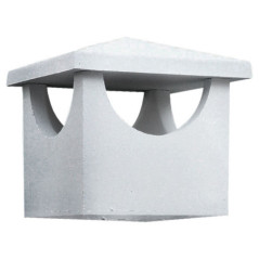 Exaustor de churrasqueira embutido 30x30x30 cm | Turbina de ar para saída de fumaça