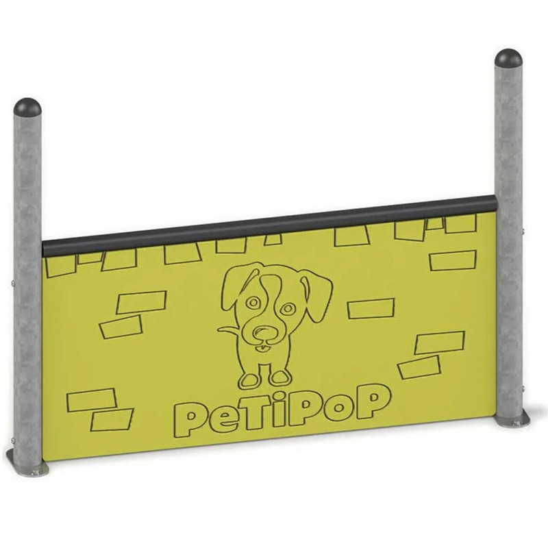 Parcours d'obstacles pour chien (109 x 15 x 81 cm) | Circuit d'agilité pour l'entraînement canin