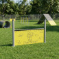 Hunde-Wandsprung 109x15x81 cm | Agility-Hindernisparcours für Hundetraining und Zirkeltraining