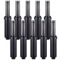 Pack 10 Aspersor de Riego Hunter SRM-04 1/2'' | Alcance 4 a 9,4 metros | Aspersor de Turbina ajustable SRM Hunter