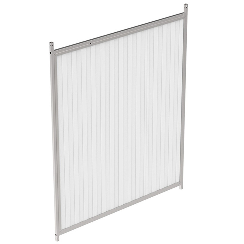 Painel lateral tipo sanduíche de 30 mm para canil, 150 x 185 cm | Painel para canil