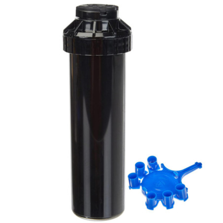 Rain Bird 3504PCSAM Sprinkler with Anti-Drain Valve | Range 4.6 to 10.7 m | Adjustable Turbine Sprinkler 3500 3504 Rain Bird