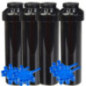 Arroseur Rain Bird 3504PCSAM avec clapet anti-retour | Lot de 4 | Portée de 4,6 à 10,7 m | Arroseur à turbine réglable 3500 3504