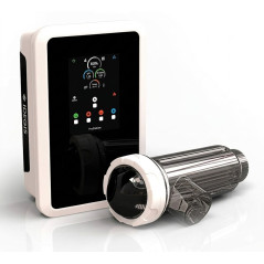 Chlorinateur au sel Domotic D-12 S2 | Production : 12 g/h | Pour piscines jusqu’à 20 m³ | Chlorinateur au sel avec électrolyse d