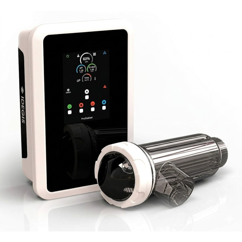 Clorador Salino Domotic D-42 S2 | Producción 40 g/h | Para Piscinas hasta 120 m³ | Clorador Salino Electrólisis Salina