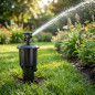 Pop-up Sprinkler for Underground Irrigation | Titan 6-13 m 1/2'' Impact Agricultural Sprinkler | Circular and Adjustable Sprinkl Pop-up Sprinkler for Underground Irrigation | Titan 6-13 m 1/2'' Impact Agricultural Sprinkler | Circular and Adjustable Sprinkl