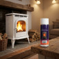 Vernice spray resistente al calore 400 ml Bianco opaco | Caminetti e stufe a pellet