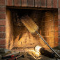 Escobillón Deshollinador Chimenea Acero Ø5 cm Rosca M12/175 | Limpieza Conductos
