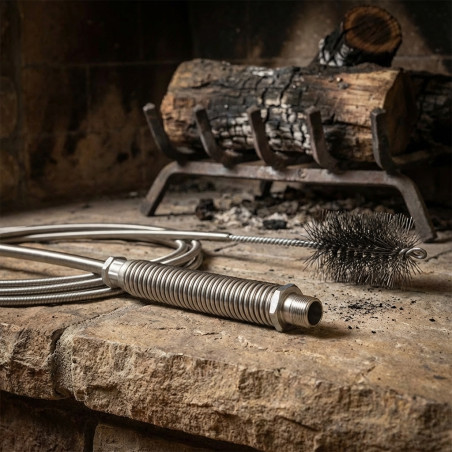 Muelle de Salida M12/175 para Vara y Erizo Deshollinador | Accesorio Limpieza Chimeneas
