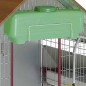 Nido per Galline 164x133x130 cm | Pollaio in Lamiera Zincata e Rete Elettrosaldata | Mangimi, Bevitore, Rampetta | 12 Galline Nido per Galline 164x133x130 cm | Pollaio in Lamiera Zincata e Rete Elettrosaldata | Mangimi, Bevitore, Rampetta | 12 Galline