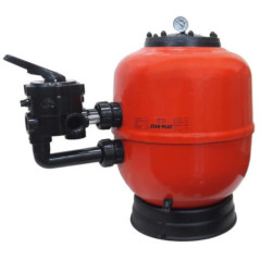 Filtro a sabbia Star-Plus da 450 mm per piscine con valvola laterale da 1 1/2" | Filtro monoblocco con capacità di 8 m³/ora per 