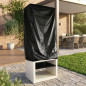 Housse de barbecue Kitaway noire 89 x 64 x 165 cm | Housse de protection pour barbecue | Protection imperméable pour barbecue d'