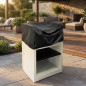 Funda para Barbacoa Kitaway Grill Negra 89x64x35 cm | Cubierta Protectora BBQ | Protector Impermeable Barbacoa