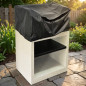 Kitaway Grill Black BBQ Cover 89x64x35 cm | Protective BBQ Cover | Waterproof BBQ Protector