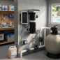 Modulo di controllo del cloro per cloratore salino Domotic S2 | Kit con sonda Redox ORP per cloro