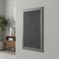 Metal Ventilation Grille with Pre-frame 45x15 cm Grey | Ventilation and Ducts