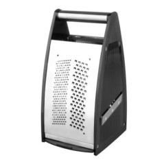 Manual Food Grater | 4-Sided Grater for Various Cuts | Easy to Clean | Ideal for All Types of Food